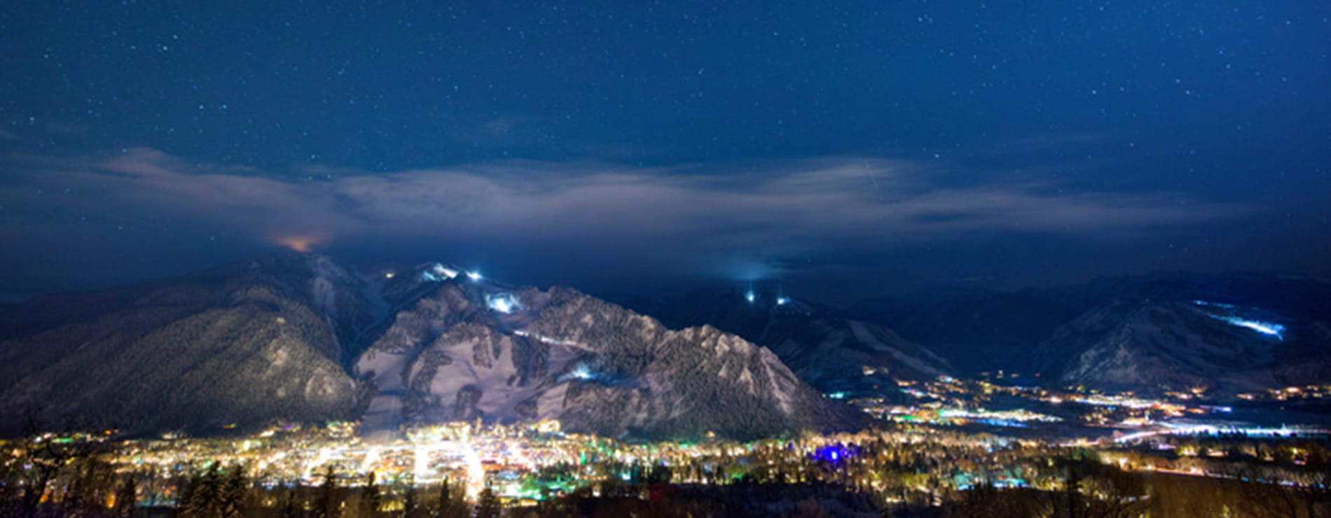 Aspen at Night - Lights on the Hill | Limelight Hotels