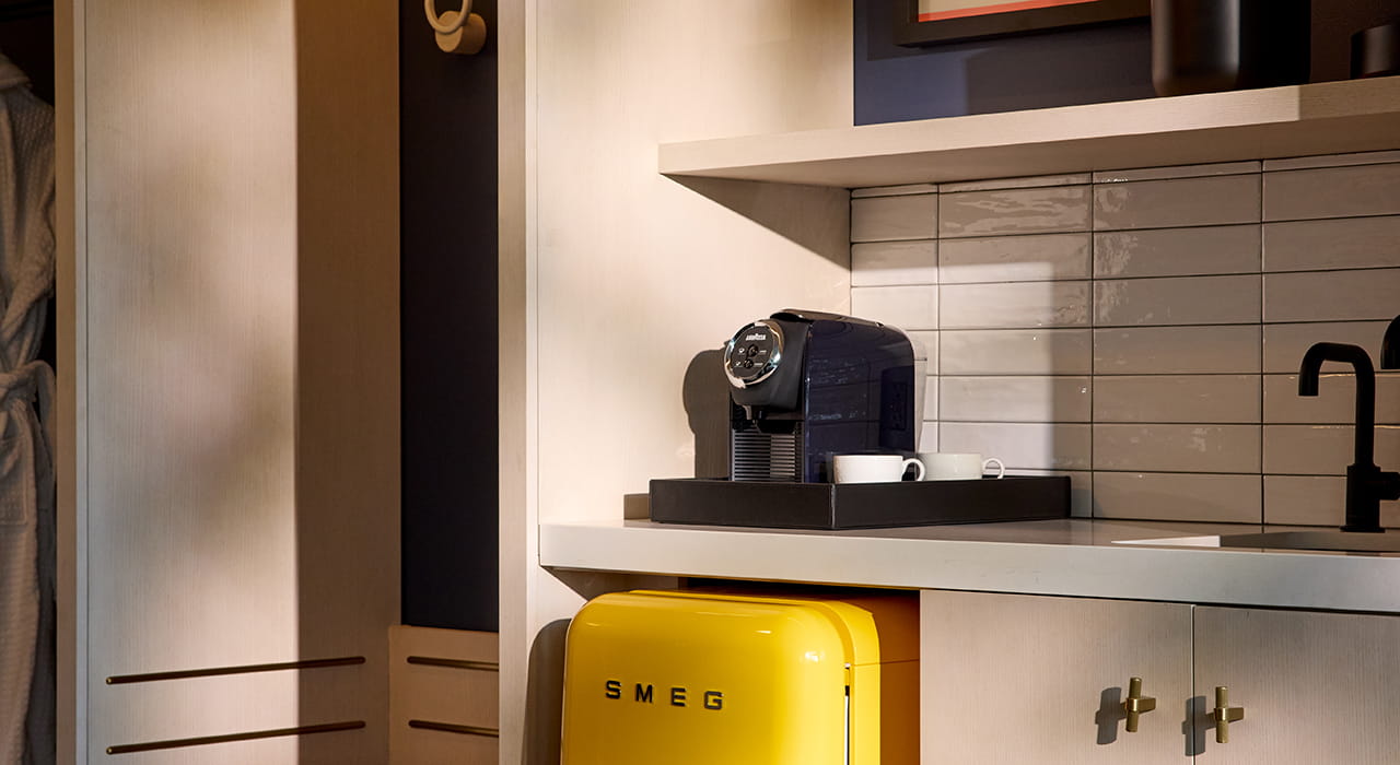 kitchenette area in aspen suite 