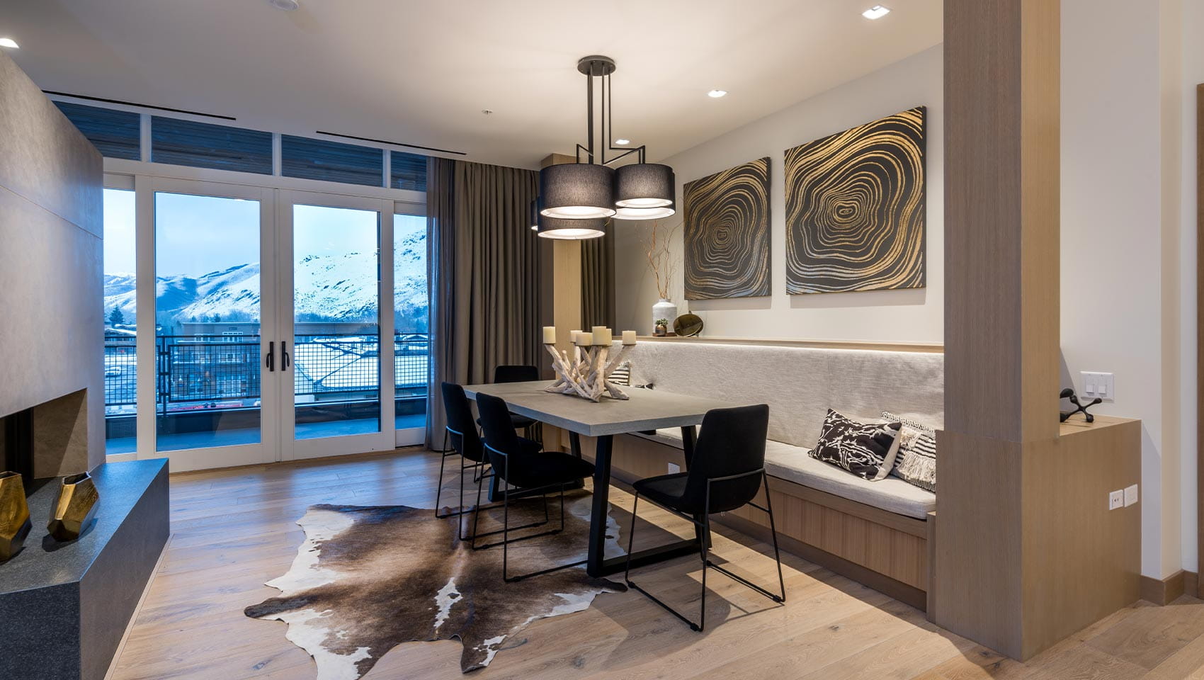 Two bedroom residence at Limelight Ketchum