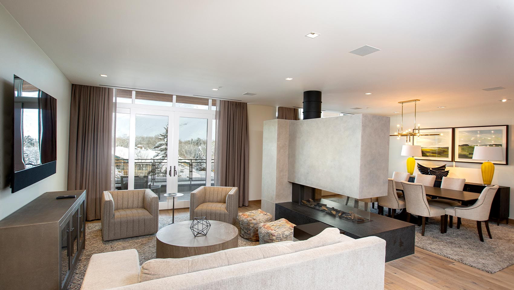 Four bedroom residence at Limelight Ketchum