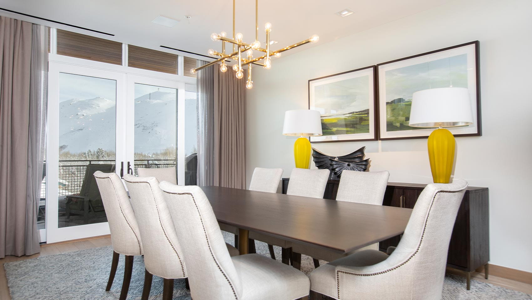 Dining area in Residence in Ketchum