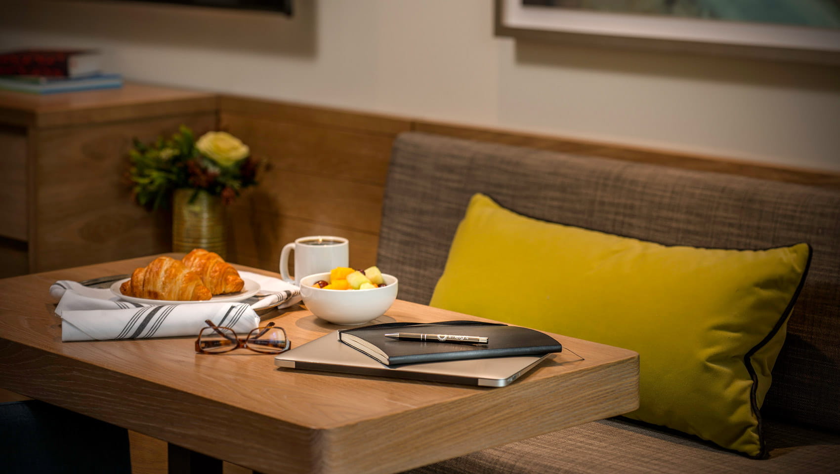 Kitchenette in Limelight Suite at Limelight Ketchum