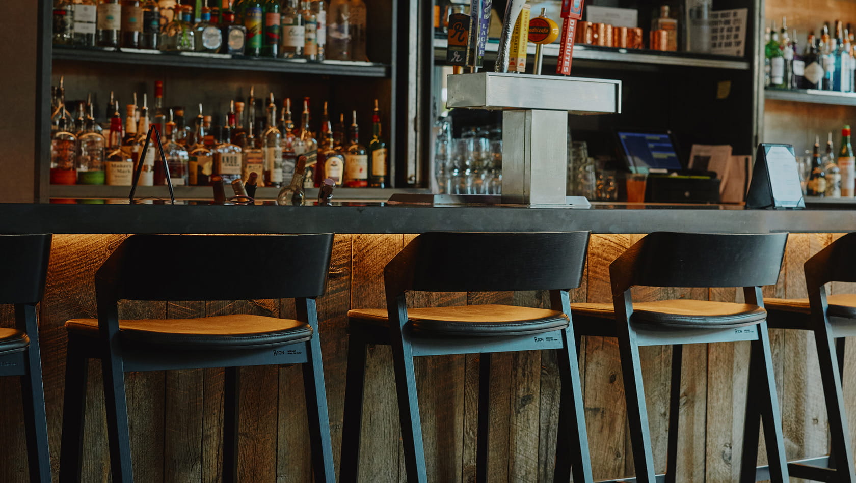 chairs at lounge bar