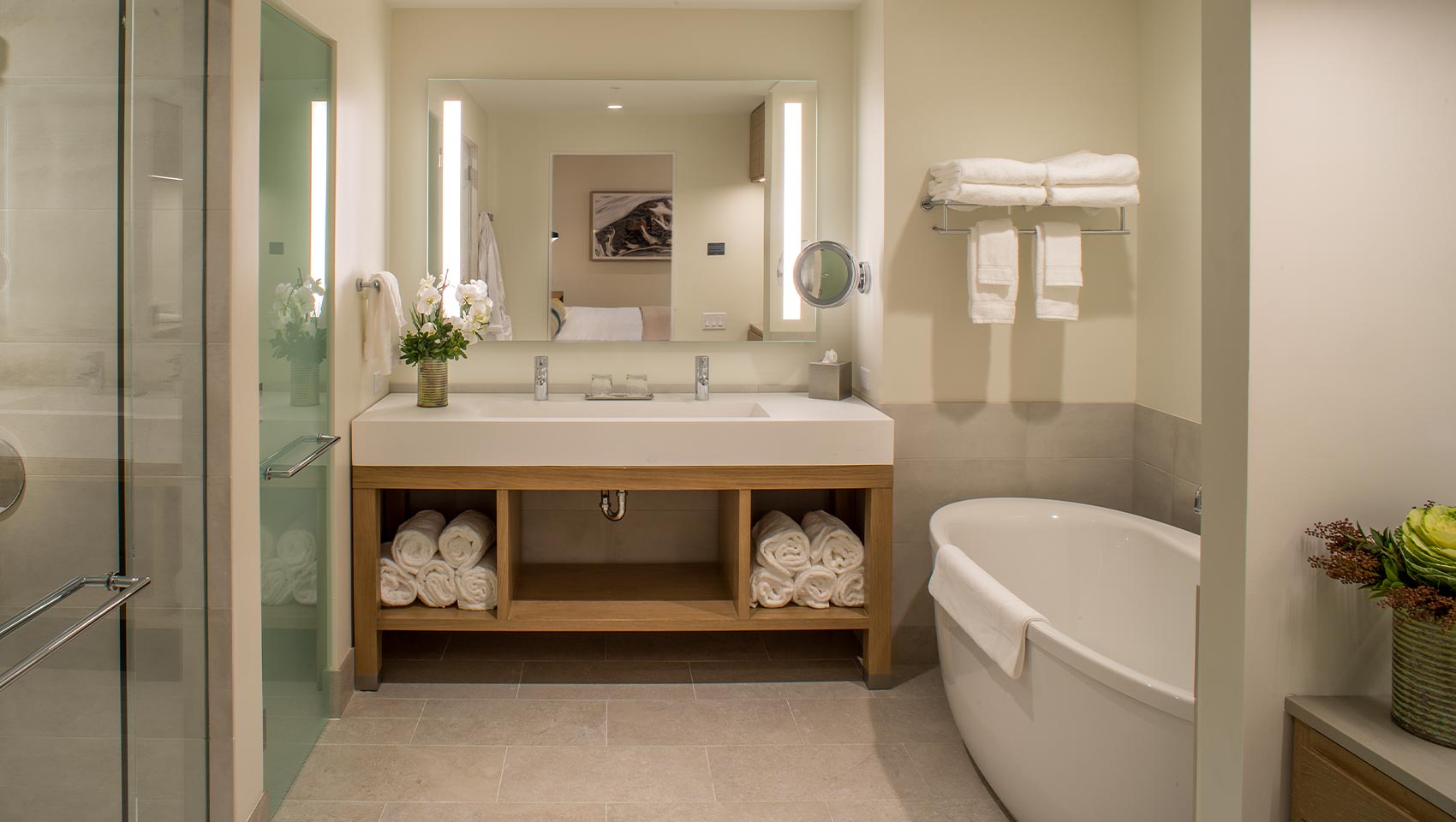 Limelight Suite bathroom at Limelight Ketchum