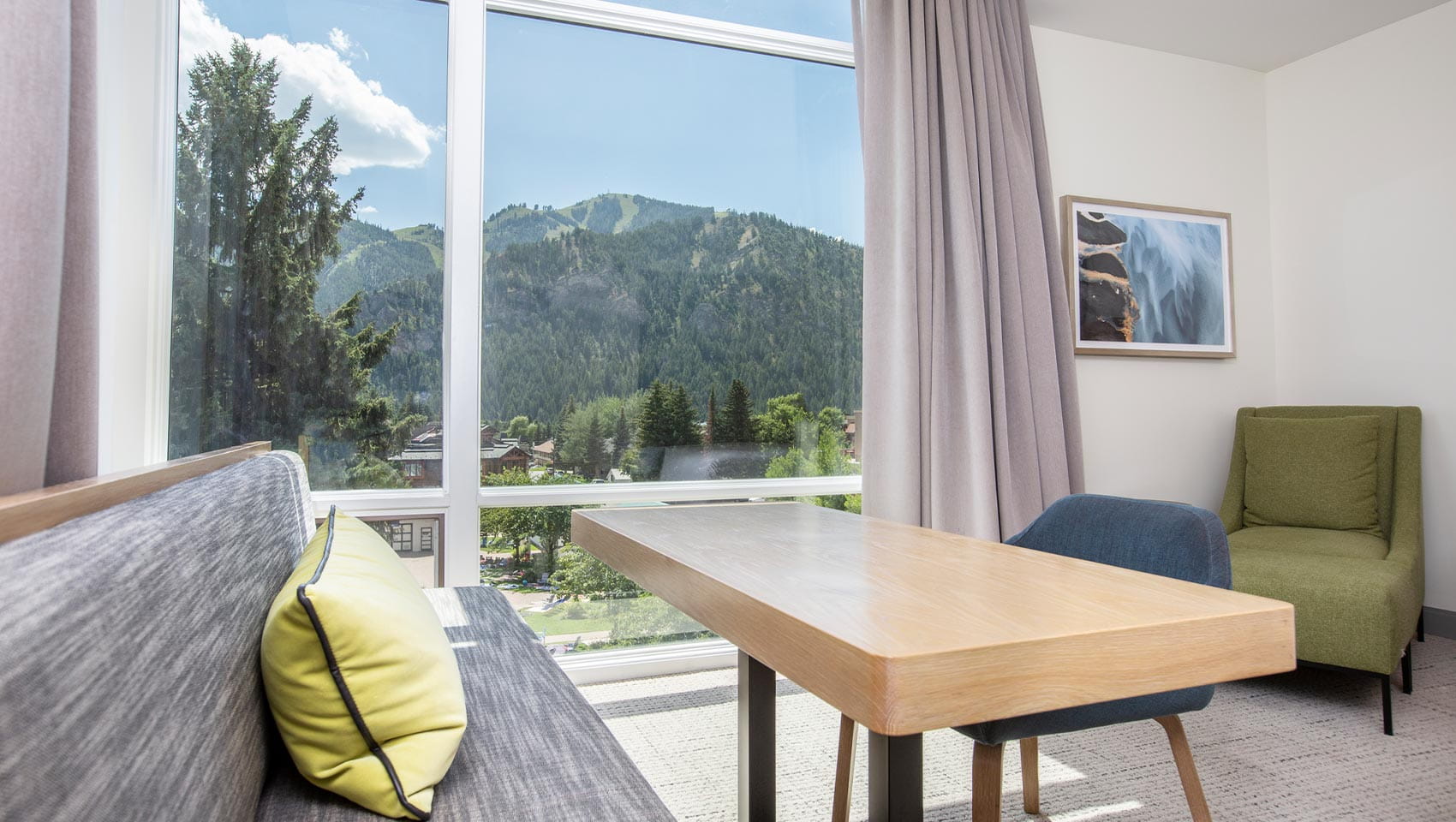 Luxury room at Limelight Ketchum