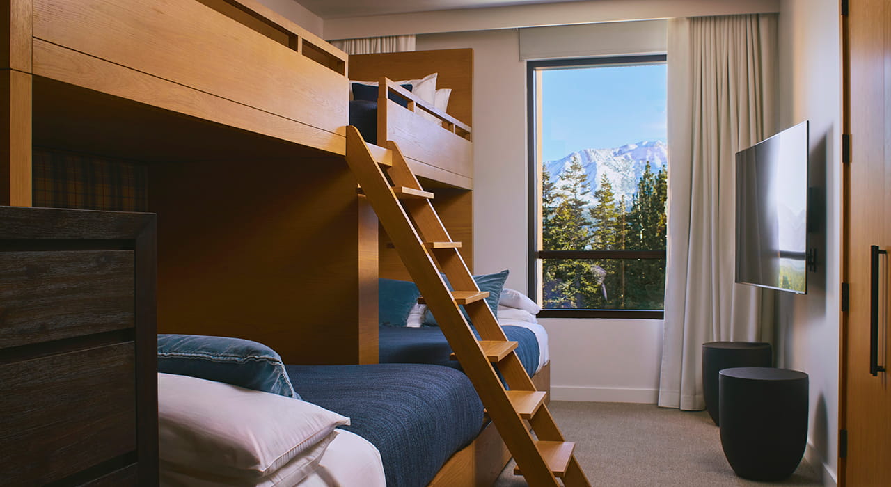 bunk beds in residence