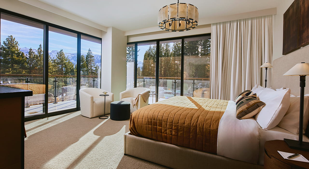 king bedroom in residence