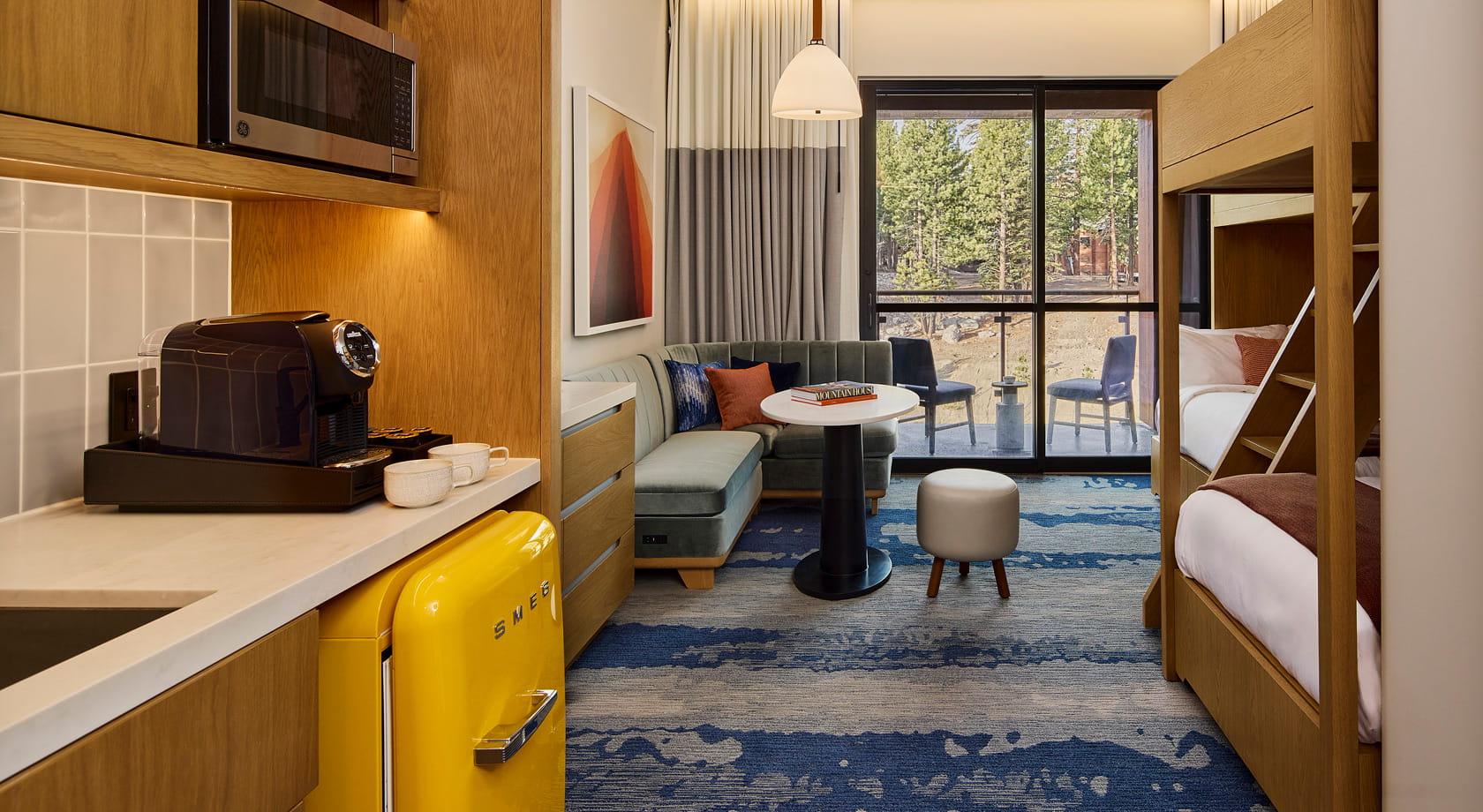 sierra bunks room at limelight mammoth