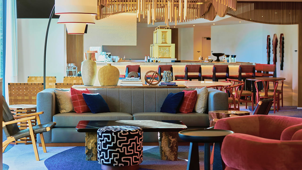 living room area at the lounge