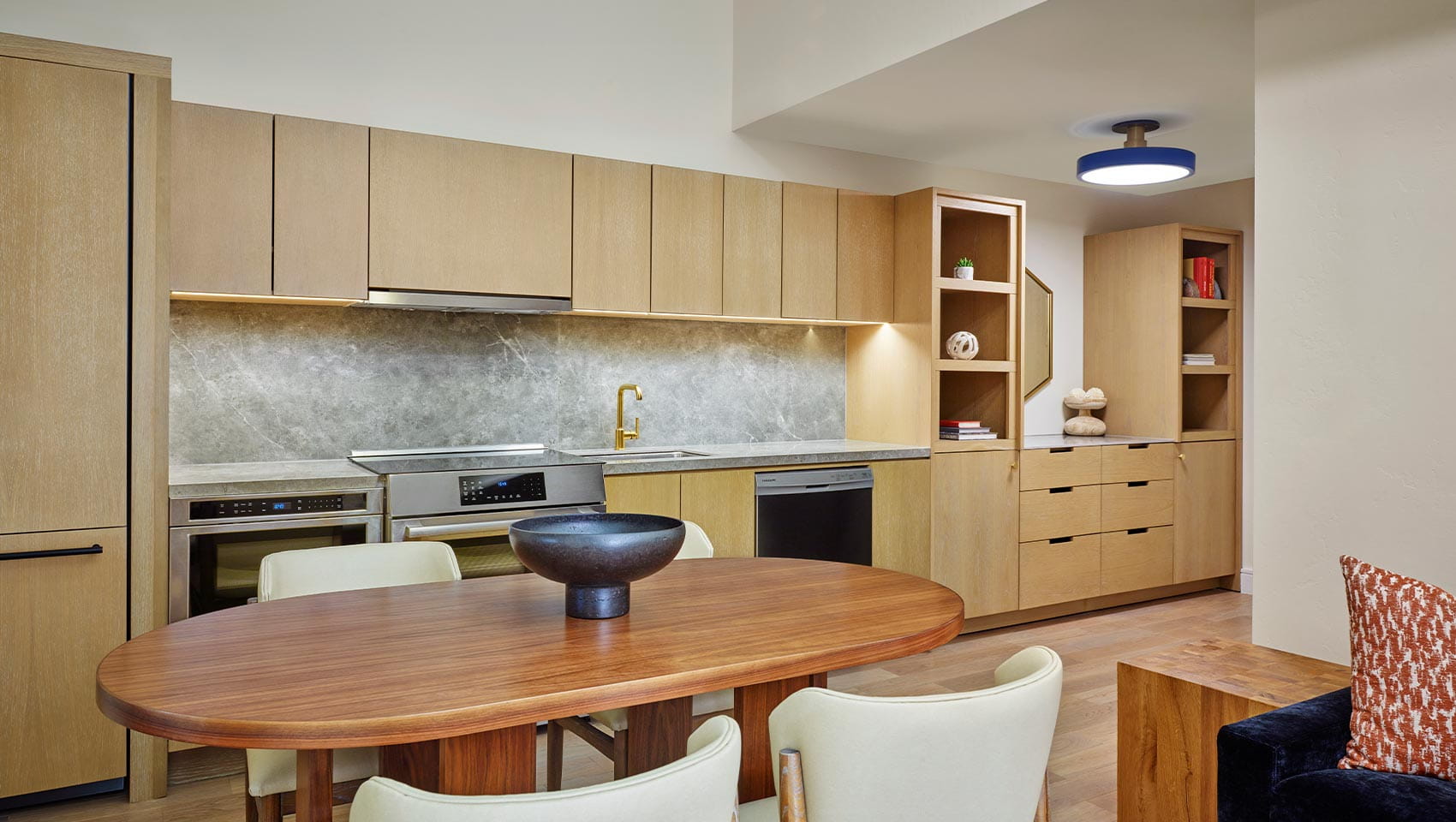 Kitchen in a suite at Limelight Aspen
