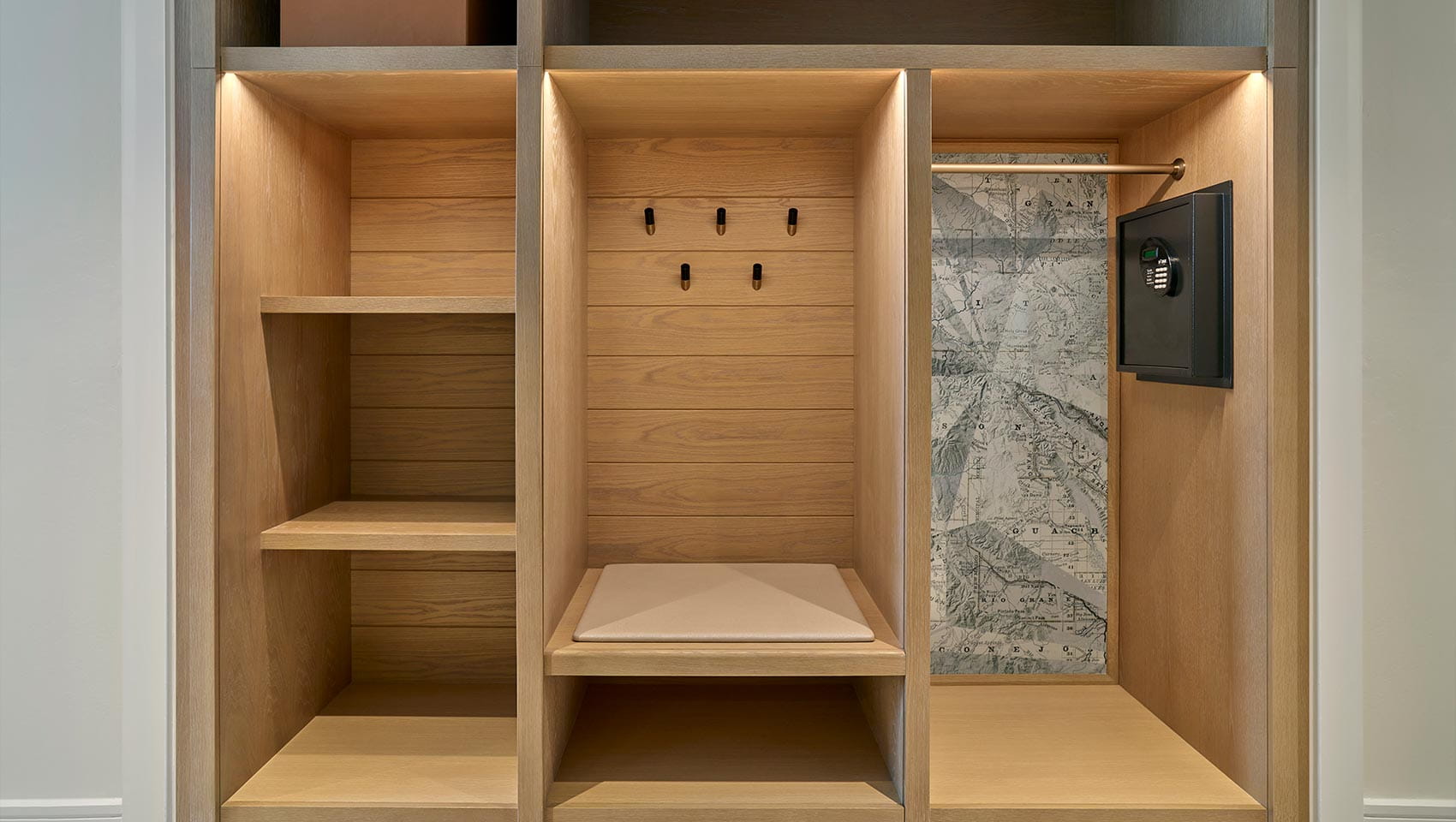 Storage area in room in Aspen