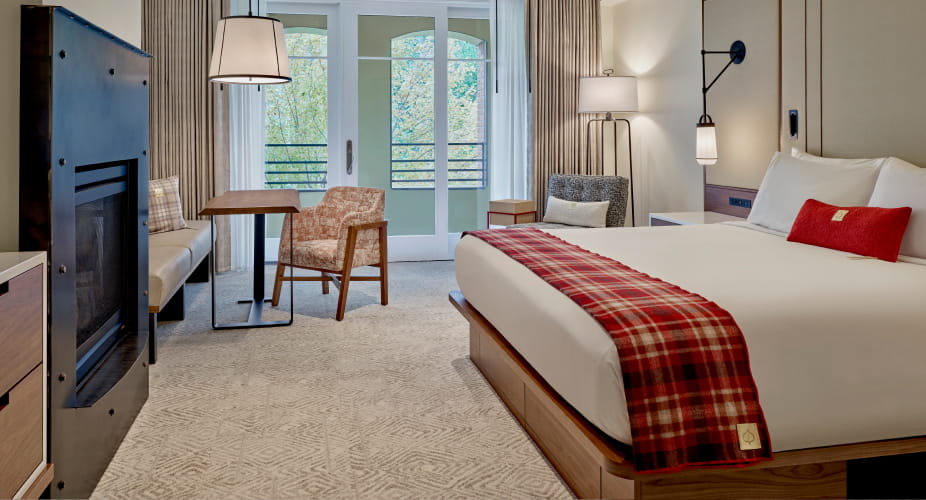 guestroom at limelight aspen