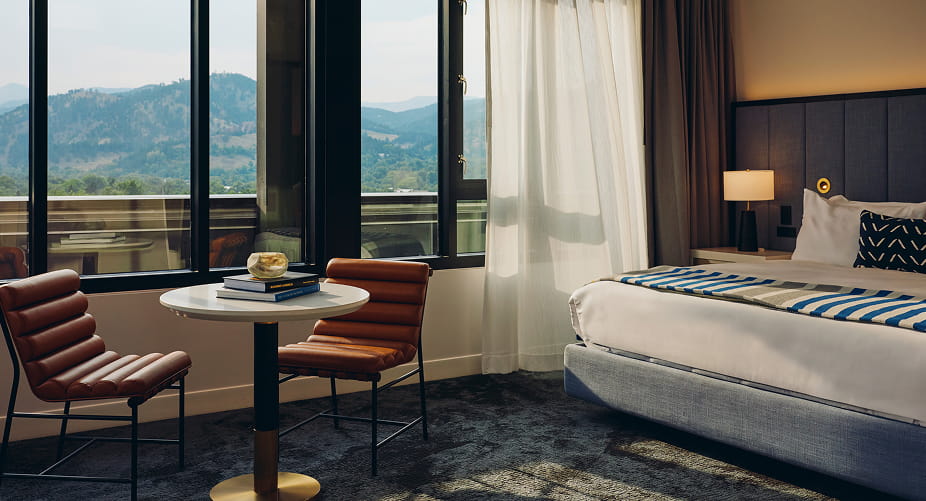 guestroom at limelight boulder