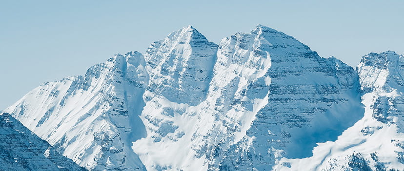 aerial view of mountains