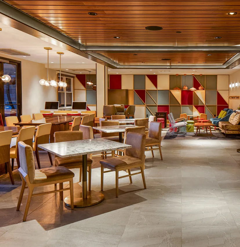 lounge seating area