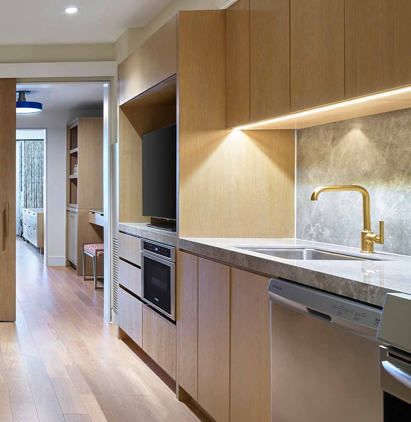 kitchen in suite