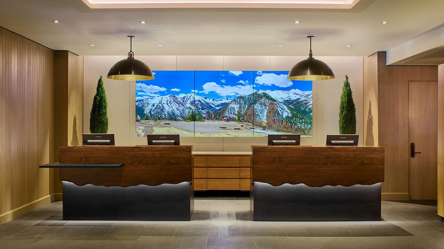 Lobby at Limelight Snowmass