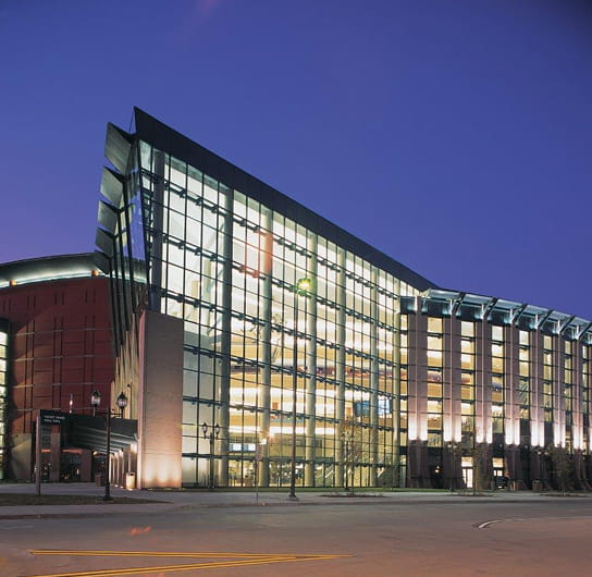 ball arena exterior