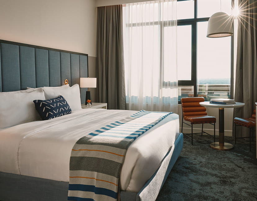 guest room at limelight boulder