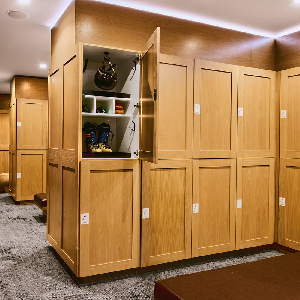 ski locker storage in mlmc