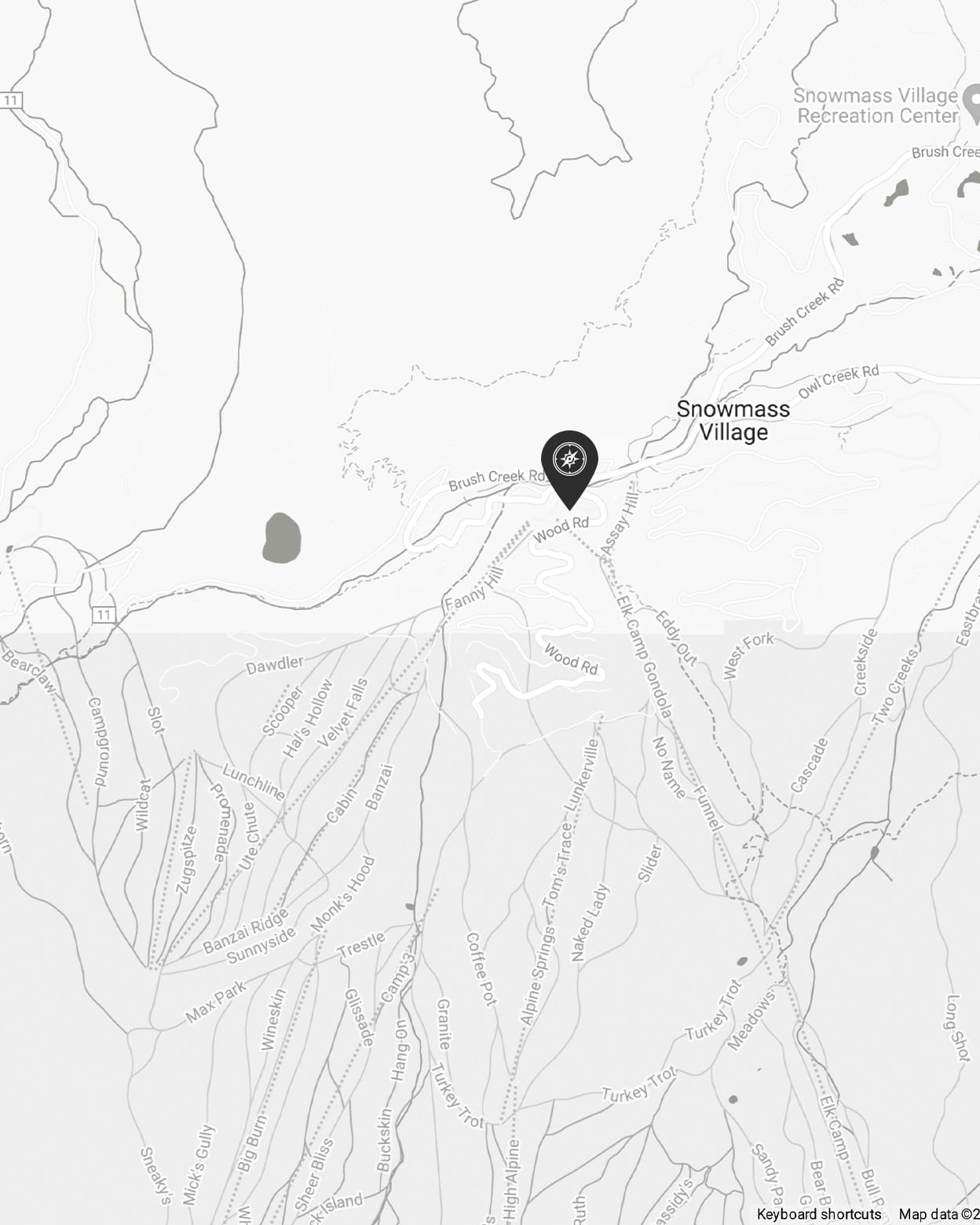 Snowmass Village Map
