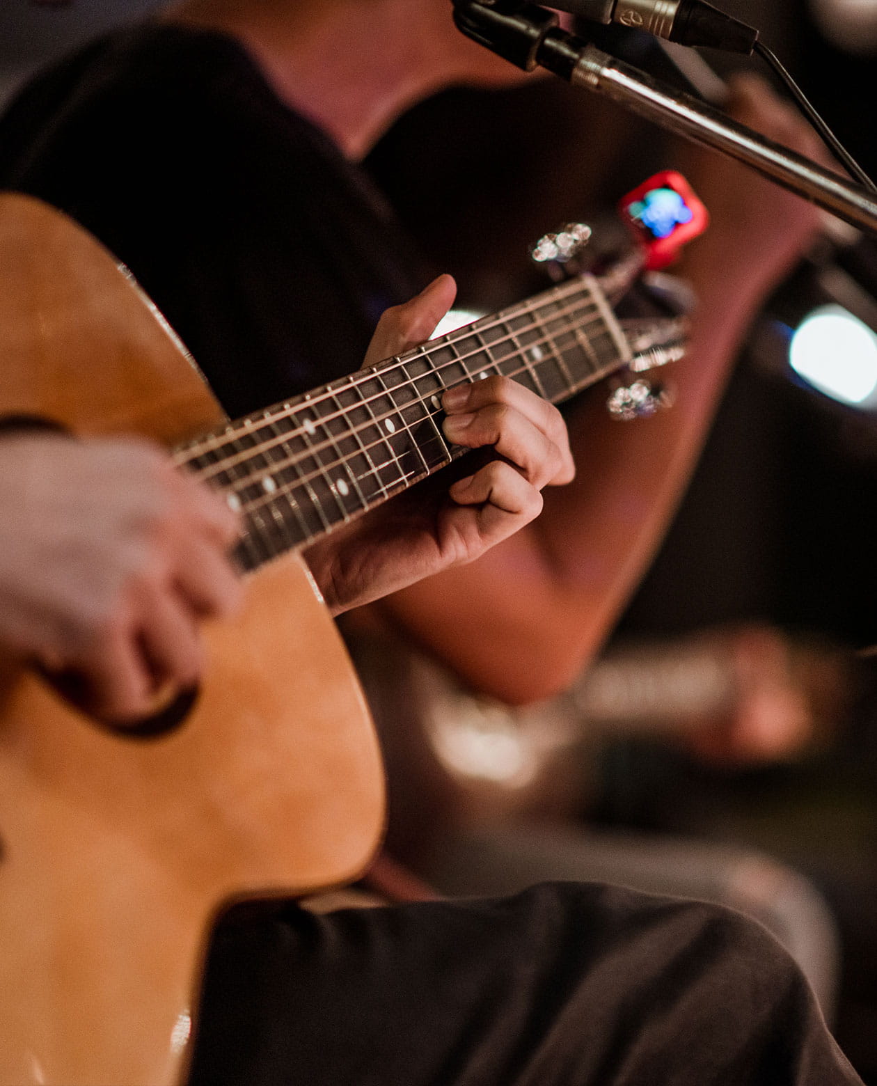 Man playing guitar