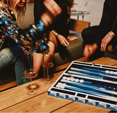 people playing board game