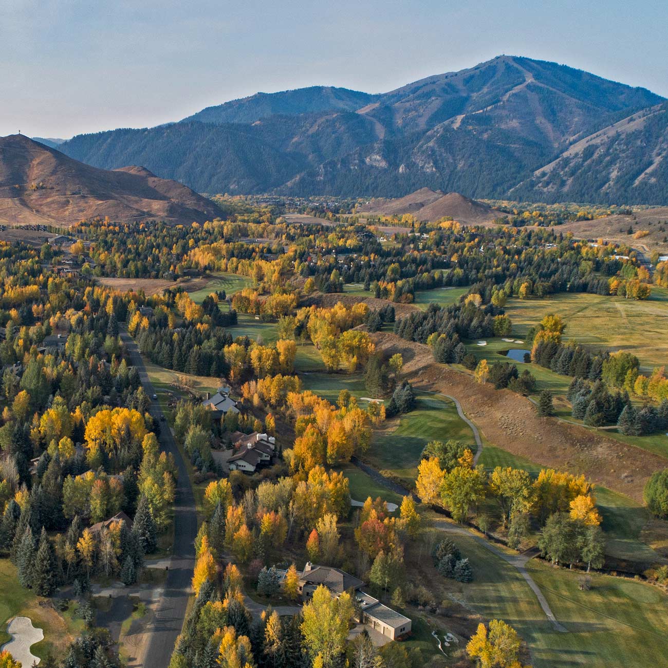 mountains near ketchum