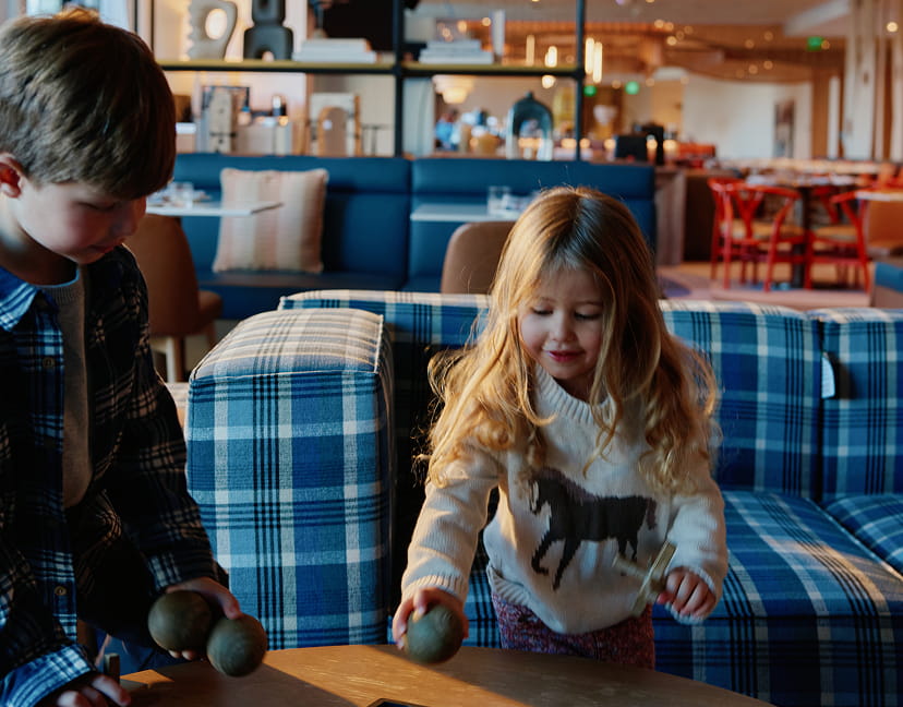 kids in play room
