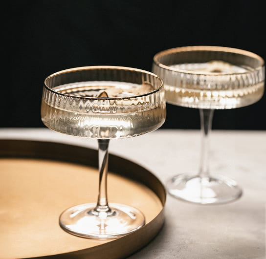 cocktail drinks on table