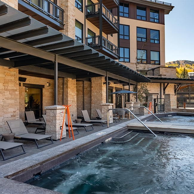 Limelight Snowmass spa and pool