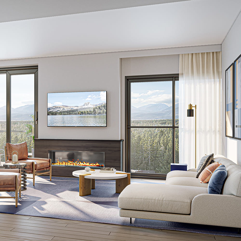 living room in the residences