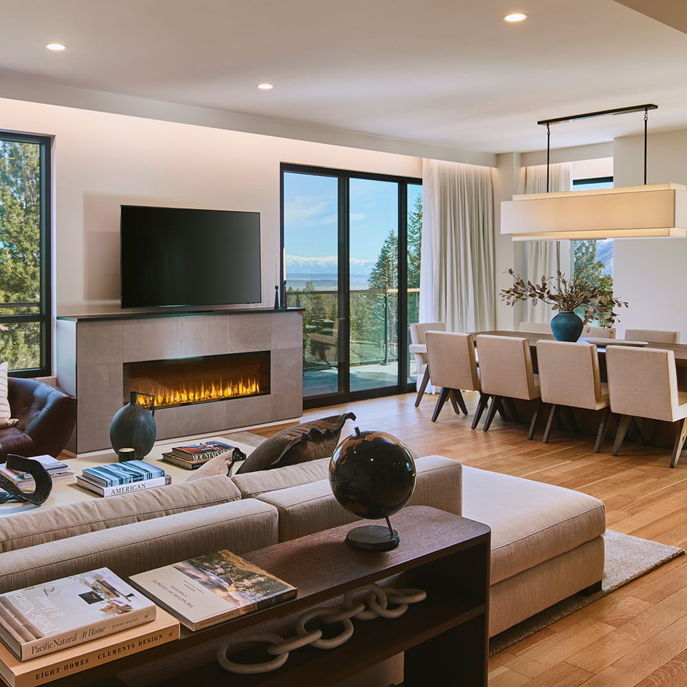 living room in the residences