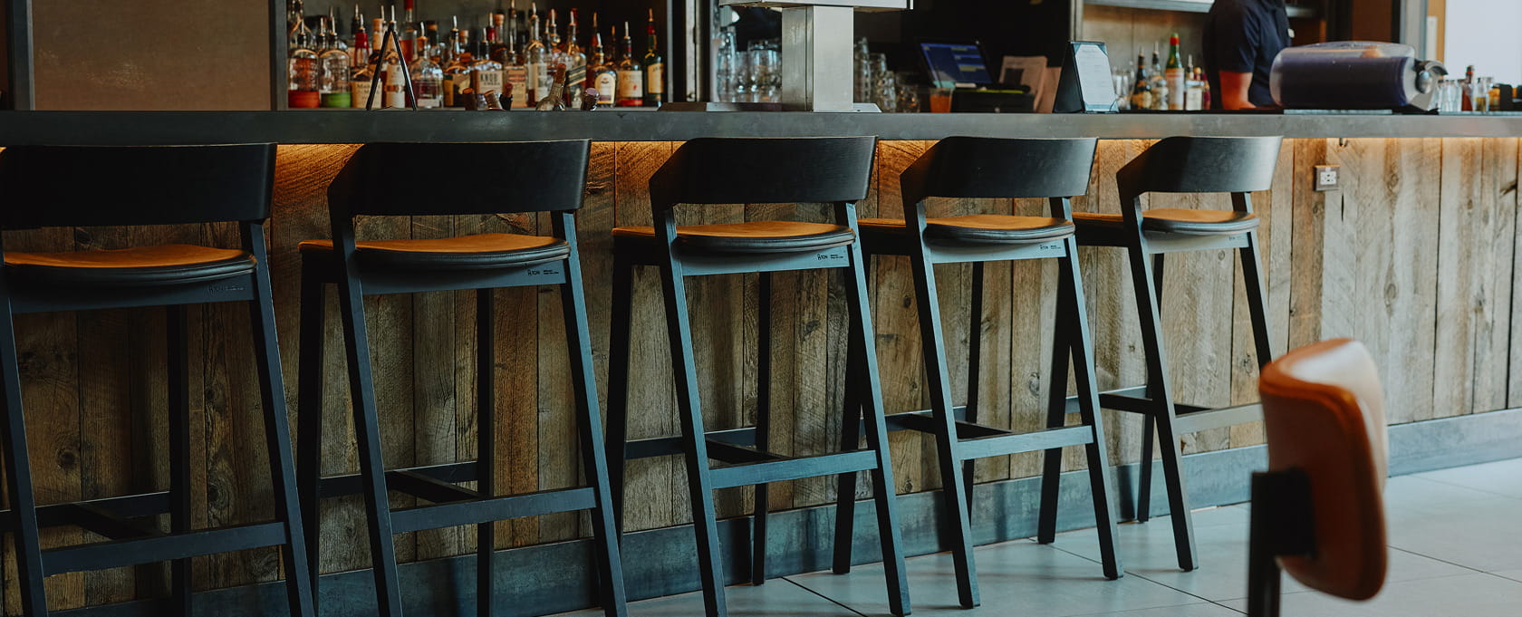 chairs at lounge bar