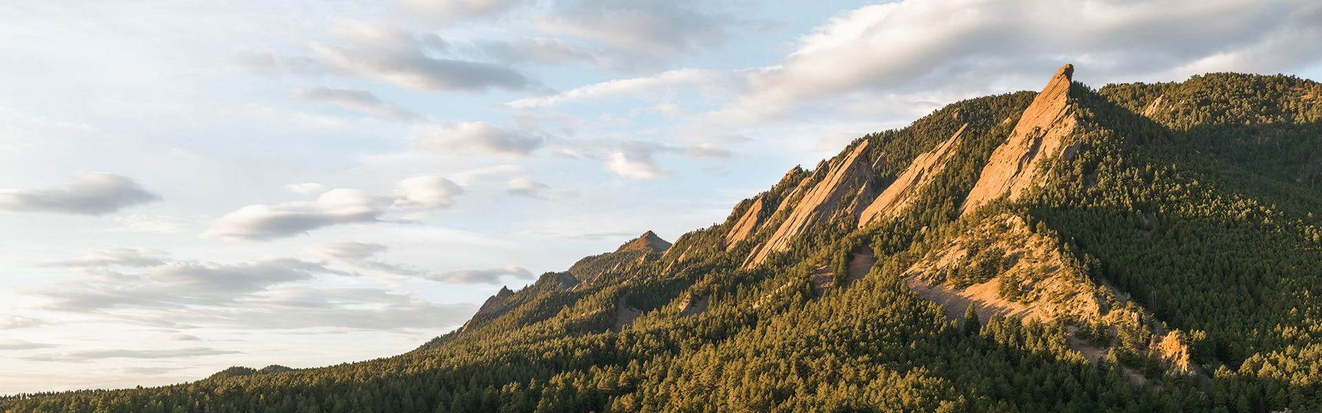 flatirons in boulder